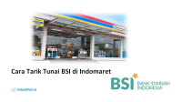 Cara Tarik Tunai BSI di Indomaret