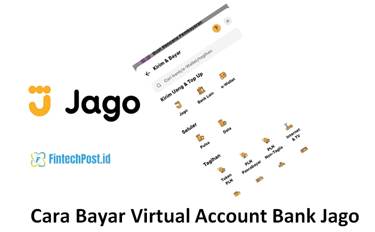 Cara Bayar Virtual Account Bank Jago