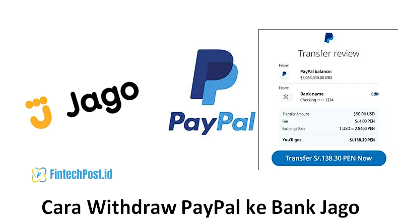 Cara Withdraw PayPal ke Bank Jago