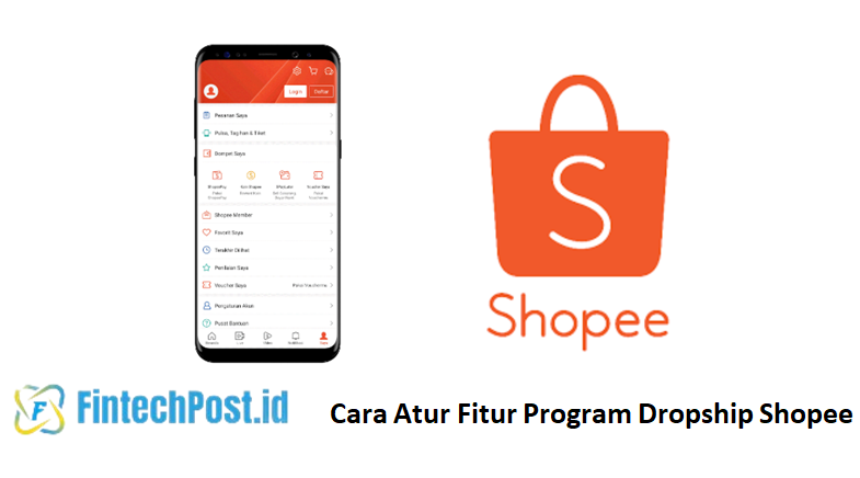 Cara Atur Fitur Program Dropship Shopee